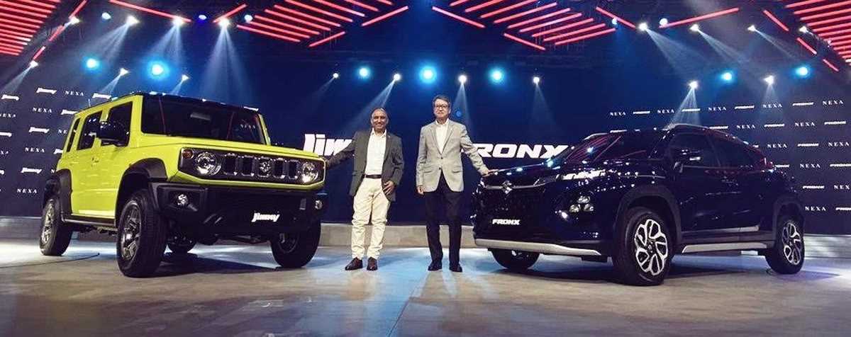 मारूती सुजुकी ने ऑटो एक्सपो में जिम्नी व फ्रांक्स को किया पेश